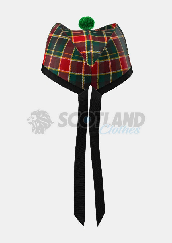 Maclachlan Old Modern Tartan Glengarry Hats Back