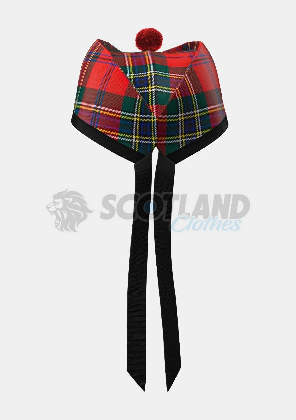 Maclean Of Duart Ancient Tartan Glengarry Hats Back