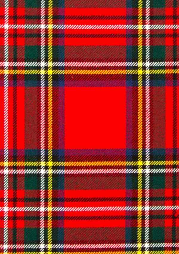 Royal Stewart Tartan Fabric