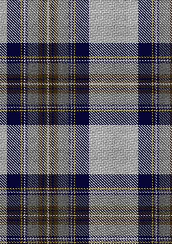 Stewart Dress Blue Tartan Fabric