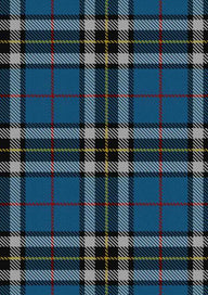  Thomson Dress Blue Tartan Fabric