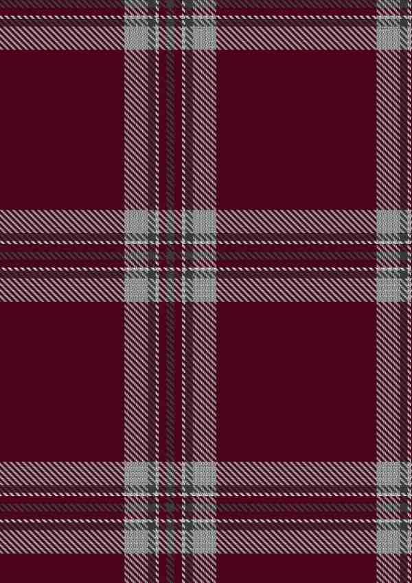 Tynecastle Park Tartan Fabric