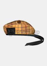 Ulster Tartan Glengarry Hats Side